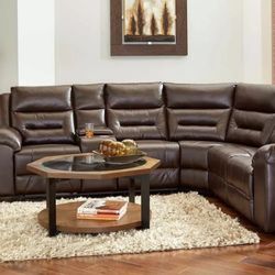 LANE 59920 Sectional (Coffee) ***NEW ARRIVAL***

