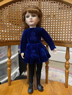 Celtic doll from Riverdance