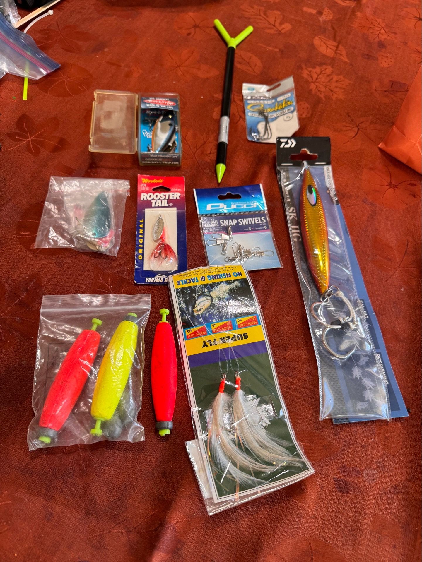 Fishing hooks are not needed asking for all $28