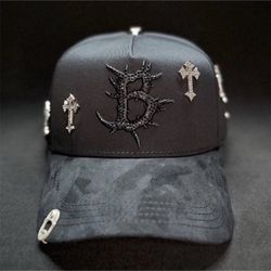 Barbas Hat B Cross 24k Rose Gold 