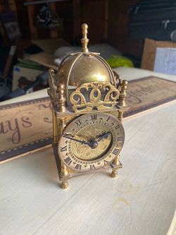 Great Britain Smith Lantern Brass Vintage clock