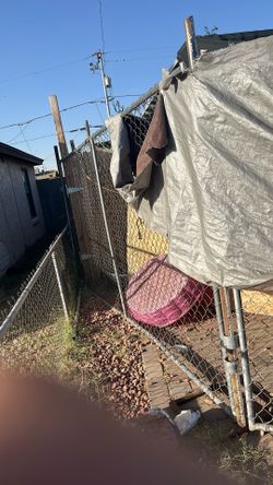 Fence Sections With Legs And poles. 50