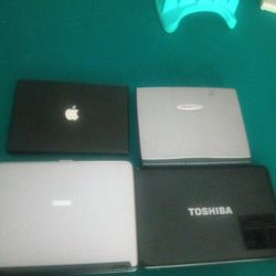 4 Laptops Not Tested Apple Toshiba