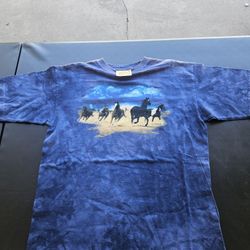 The Mountain Hoarse Vintage Tye Dye Tee 