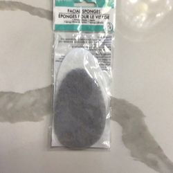 Facial sponges, pack of two