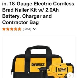 Dewalt Nailer 18 gauge