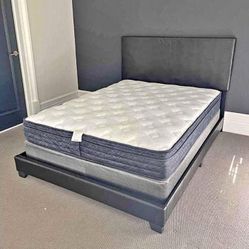 Full Size Bed Set Bed Frame For Sale ! Available in King, Queen, Full, Twin!