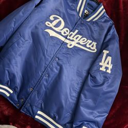 Dodgers Varsity Jacket. Size 2X In Excellent Condition. Used Once 