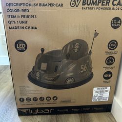 Flybar 6V Bumper Car (New in Box)