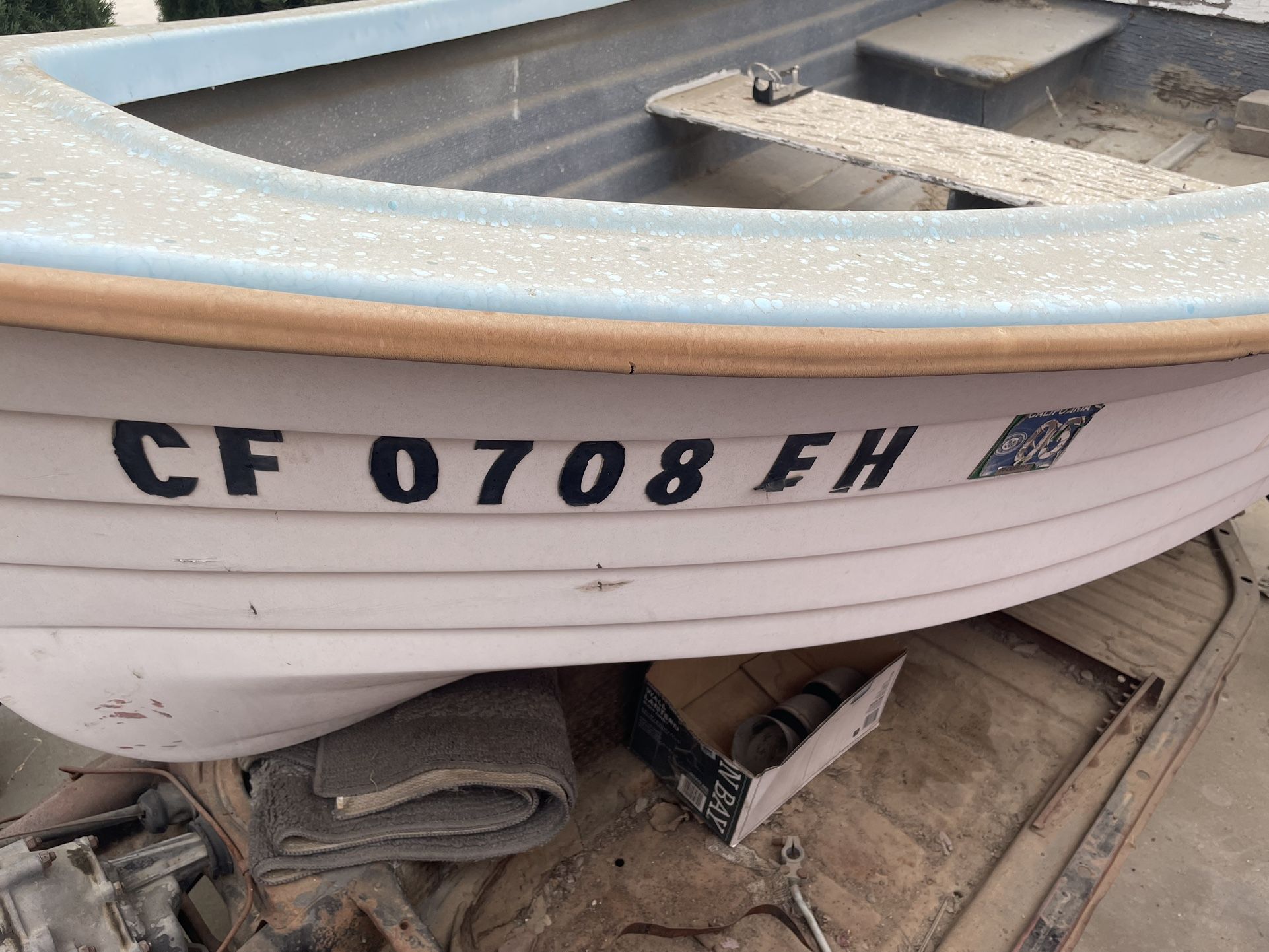 Small Fiberglass Boat