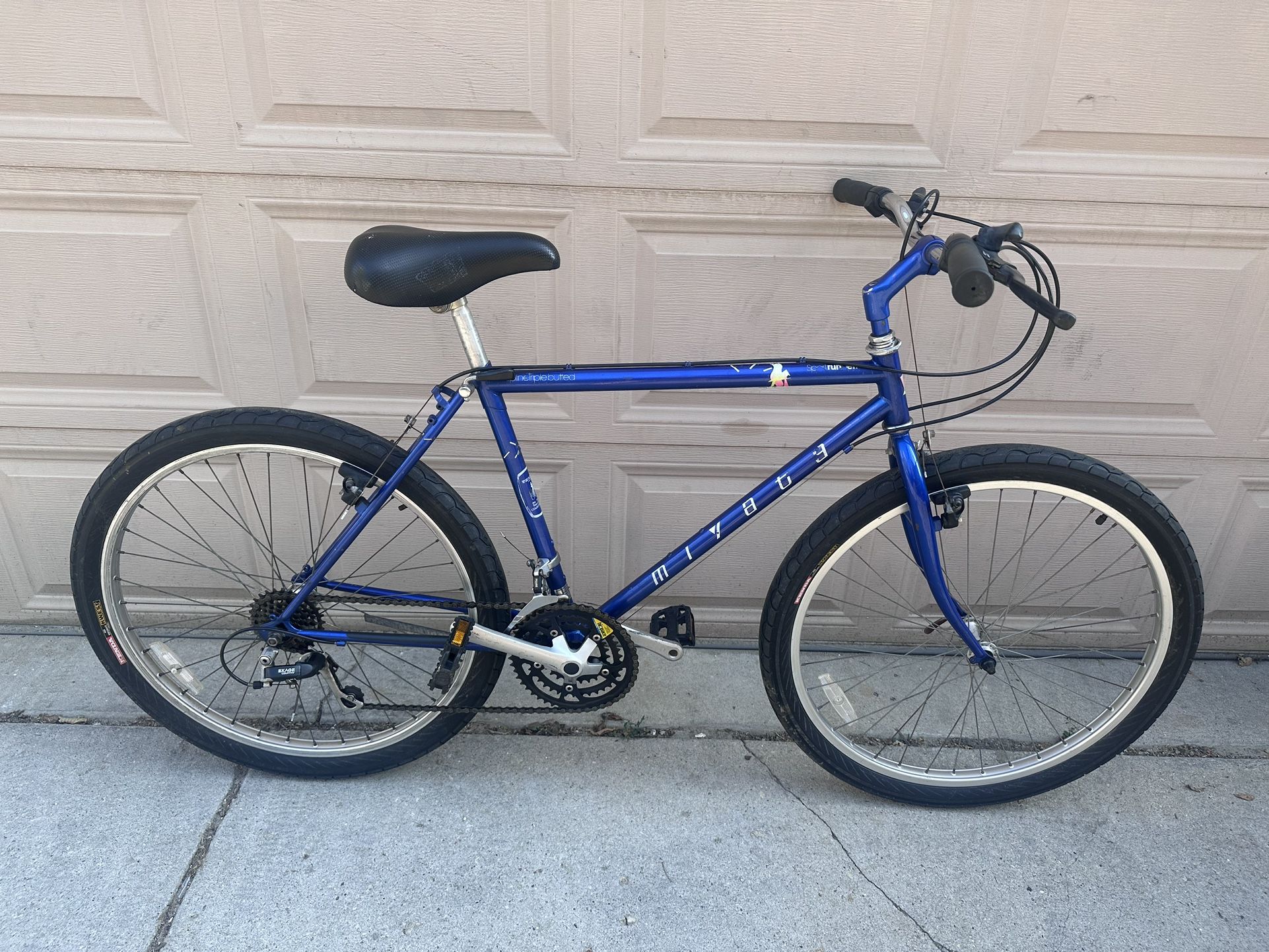 Miyata Sport Runner 26” Ultimate City Commuter Touring Bike Triple Butted Frame