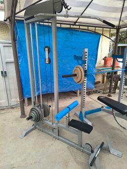 Champion barbell pulldown