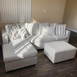Sectional With Ottoman Brand New ¡¡NOW IN STOCK!!