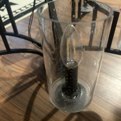 Farmhouse Black  Chandelier 