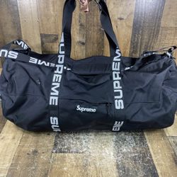 Supreme Large Duffel Bag SS18 Black