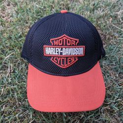 Harley-Davidson Colorblocked Logo 39THIRTY Cap - 99447-16VM Small/Medium New Era