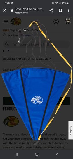 Extreme Drift Anchor 30"