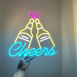 Cheers LED Neon Sign