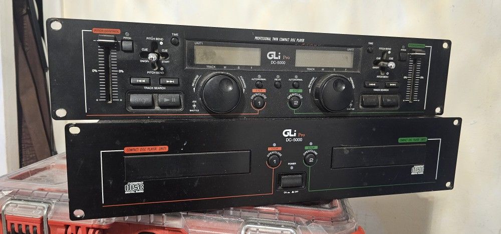 Twin Disk Player Rack Mount