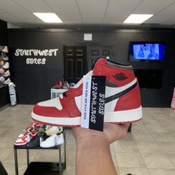 Jordan 1 Lost And Found Size 4y(5.5w) Available In Store!