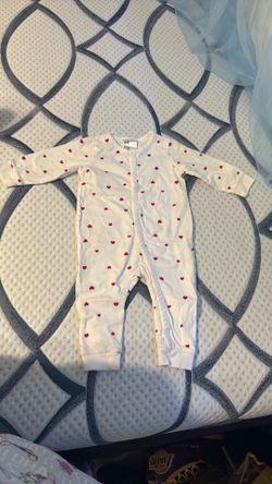 Hearts Onesie Size 9m