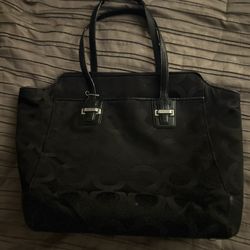 Black Coach Bag