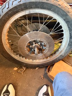 Golding tire and rim and disc