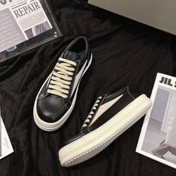 Rick Owens Men’s Sneaker With Box New 