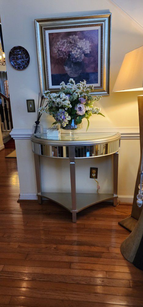 Beautiful Mirror Console Table 