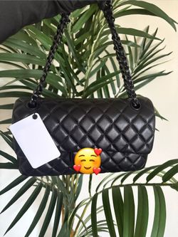 Black on black flap