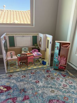 Our Generation/ American Girl School plus Extras