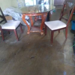 Dining Table And Four Chairs