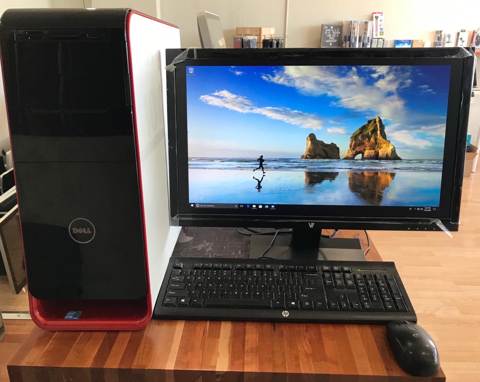 Dell Studio XPS 435t/9000 i7//6GB RAM//256GB SSD!!! -Windows 10 -ATI -1GB Graphics