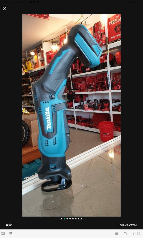 MAKITA 18V CORDLESS SAWZALL (tool Only)