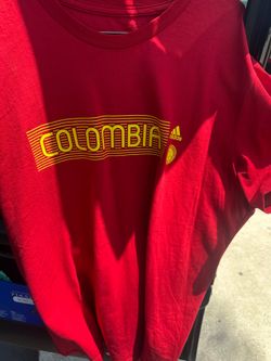 Colombia soccer red t-shirt (Adidas)