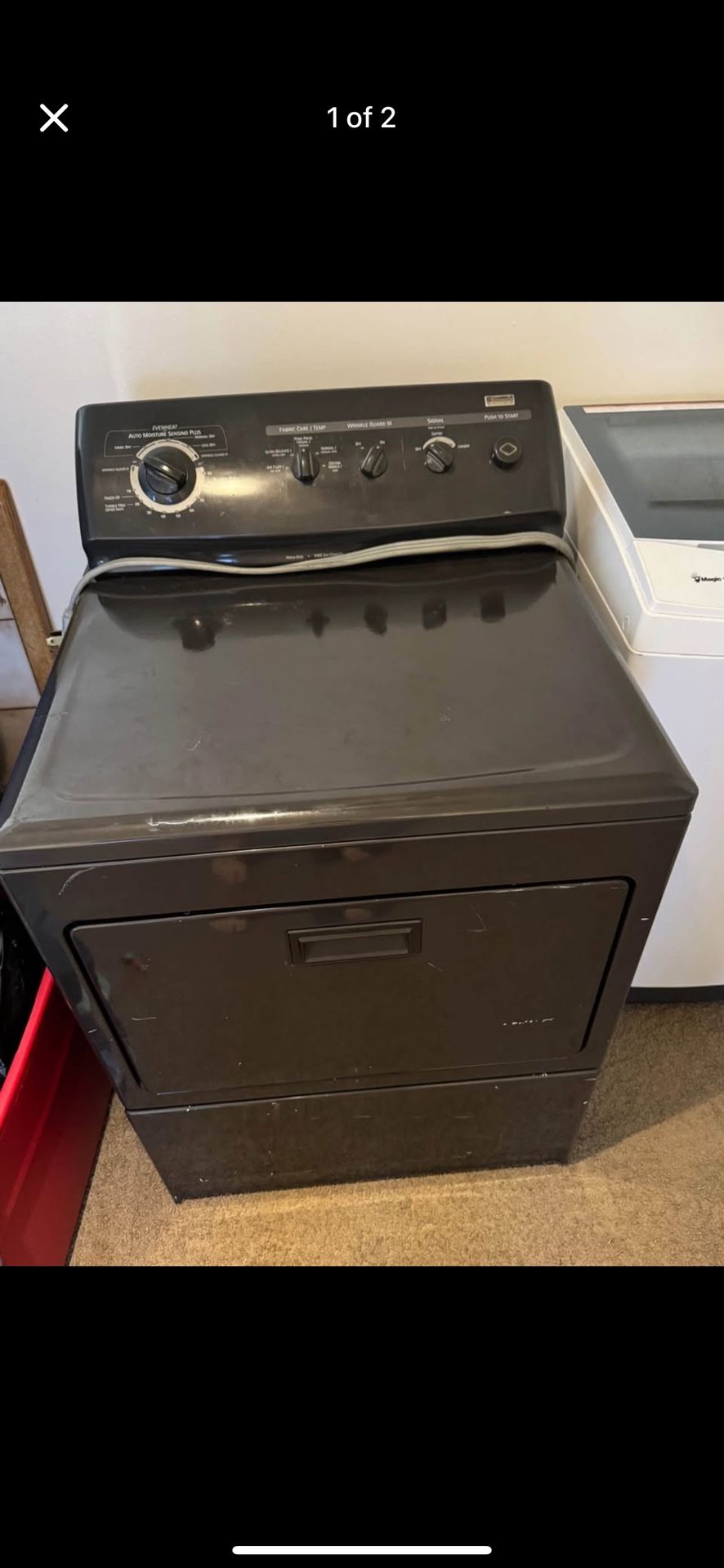 Kenmore Elite Dryer Black