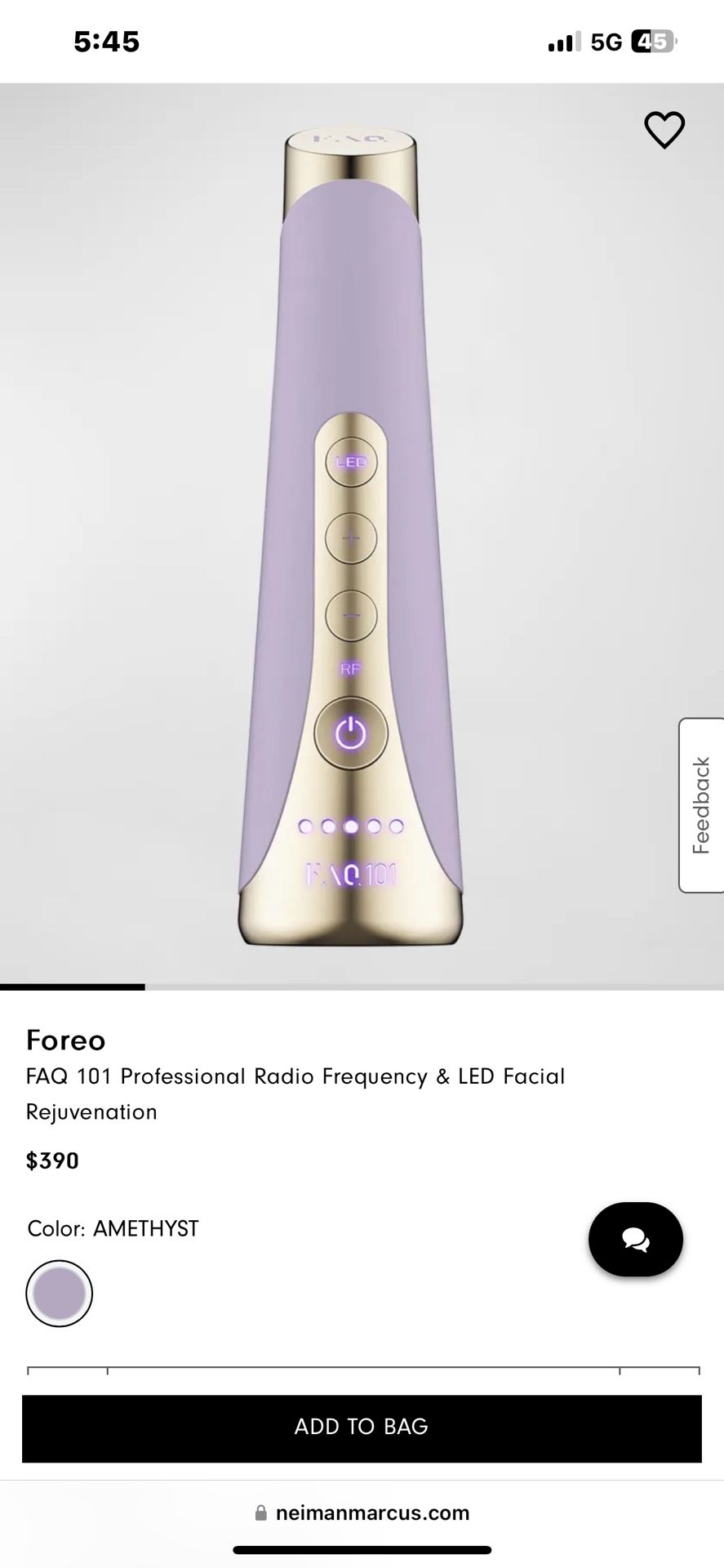 Foreo FAQ 101 Professional Skin Renewal. 2 Left In Stock!