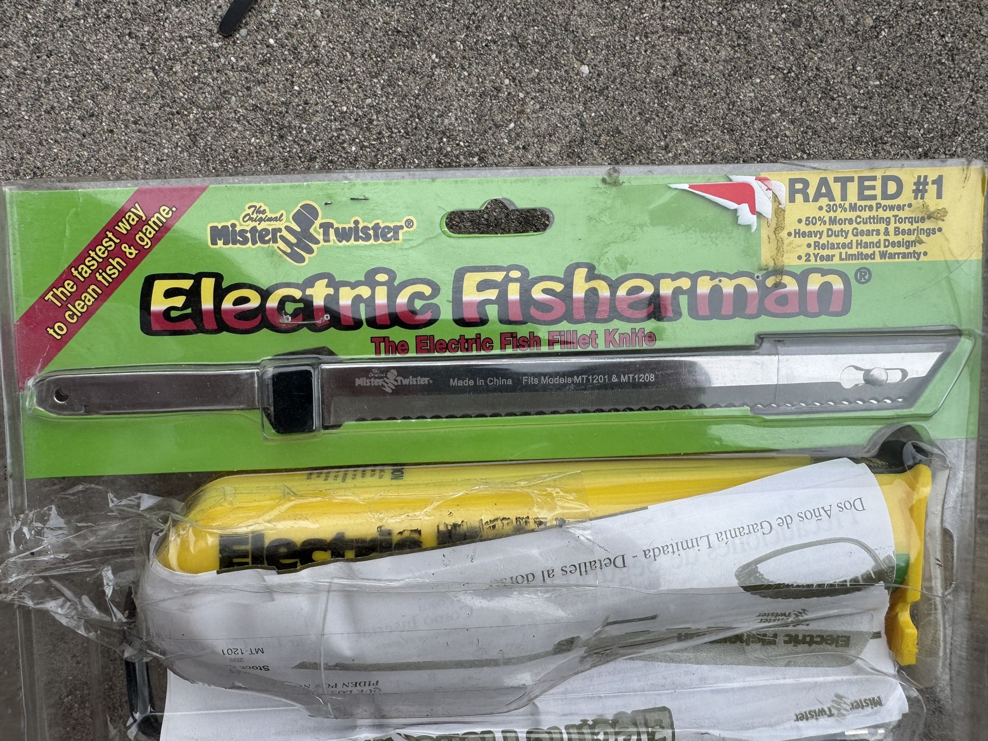 Mister Twister Electric Fisherman Fillet Knife