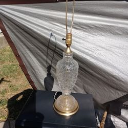 Glass Table Lamp