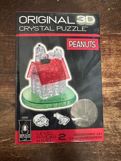 Peanut Snoopy 3D Crystal Puzzle 51pcs.