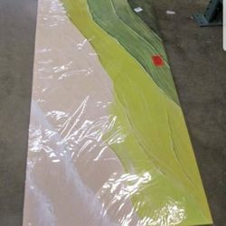 Wall Art Decor Abstract 29" X 58"