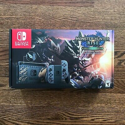 Nintendo Switch Monster Hunter Edition New