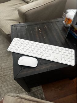 Apple Magic Keyboard and mouse