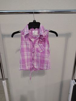 Justice tank t shirt, for girls, size 10