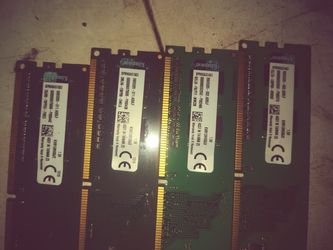 PC3-10600 2GB desktop RAM modules