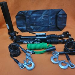 Blue OX 10K Tow Bar With D-Ring Adapters 