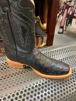 Nuevas botas vaqueras de piel original para hombre
