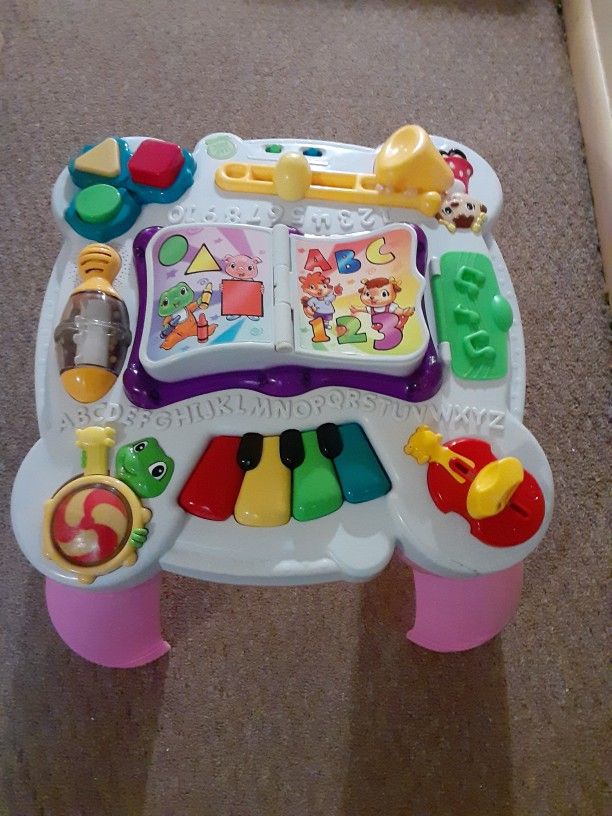 LeapFrog Learn And Groove Musical Table Activity Center, Exclusively In Pink