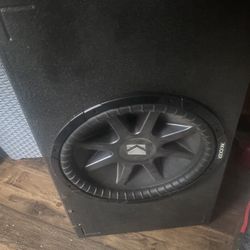 Kicker Cvx 15 With Box 