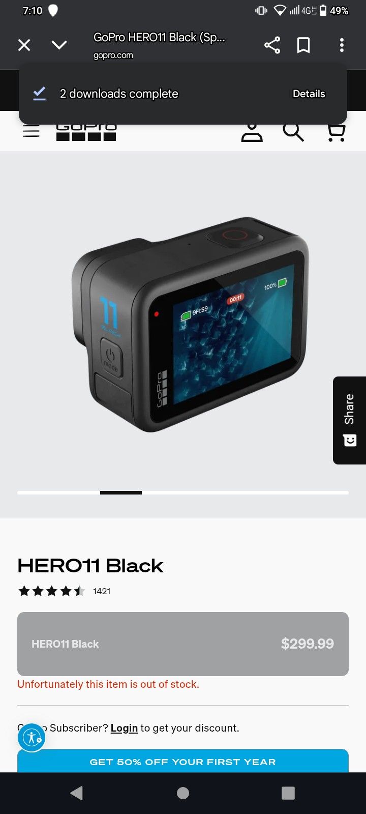 GoPro hero11